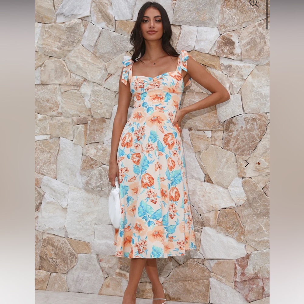 Hello Molly Seaside Space Midi Dress